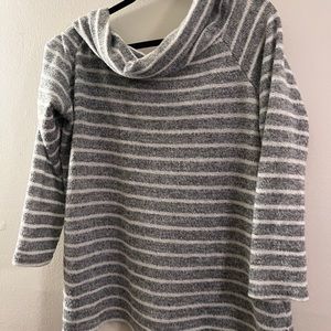 Lane Bryant Cowl Neck 3/4 Length Sleeve Sweater